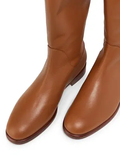 Pollini Women's Varenne Leather Knee-High Boots - Hide | Thumbnail 4 Pollini Women's Varenne Leather Knee-High Boots - Hide | Thumbnail 4