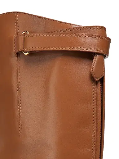 Pollini Women's Varenne Leather Knee-High Boots - Hide | Thumbnail 6 Pollini Women's Varenne Leather Knee-High Boots - Hide | Thumbnail 6