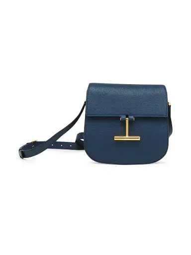 TOM FORD Women's Mini Tara Crossbody Bag - Denim Blue | Thumbnail 1 TOM FORD Women's Mini Tara Crossbody Bag - Denim Blue | Thumbnail 1