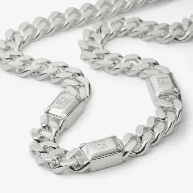 Fendi Chain link necklace made of sterling 925 for | Thumbnail 2 Fendi Chain link necklace made of sterling 925 for | Thumbnail 2