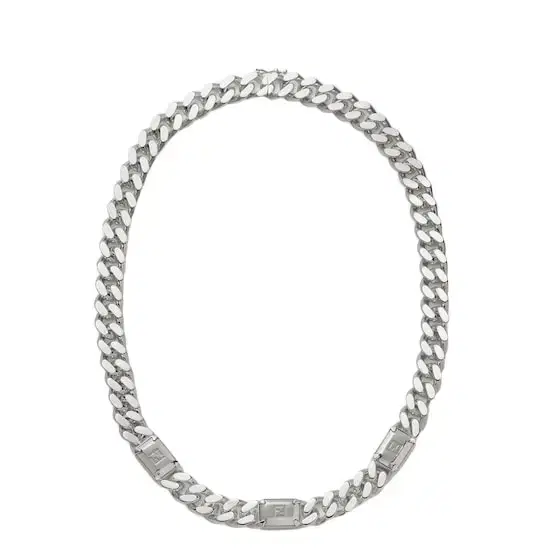 Chain link necklace made of sterling 925 for