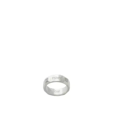 Fendi Wide-band ring made of sterling 925 for an extraordinary | Thumbnail 1