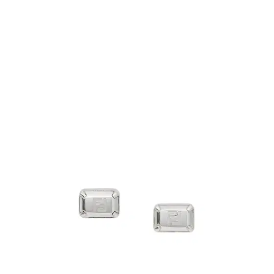 Fendi Pair of stud earrings made of sterling 925 for