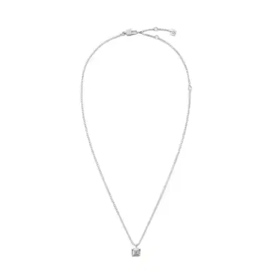 Fendi Thin necklace with box chain-link, made of sterling 925 | Thumbnail 1