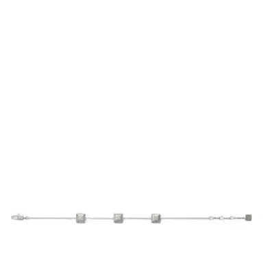 Fendi Slim bracelet with box chain link, made of sterling 925 | Thumbnail 1