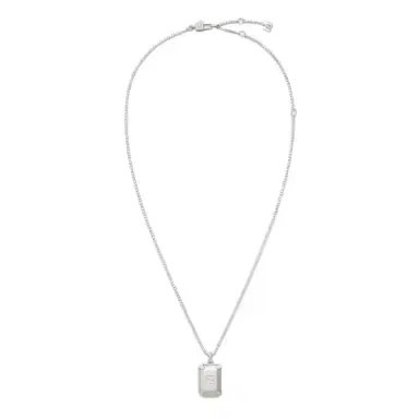 Fendi Thin necklace with box chain-link, made of sterling 925 | Thumbnail 1