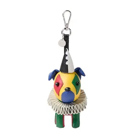 Fendi Ito bag charm made of multicoloured nappa leather