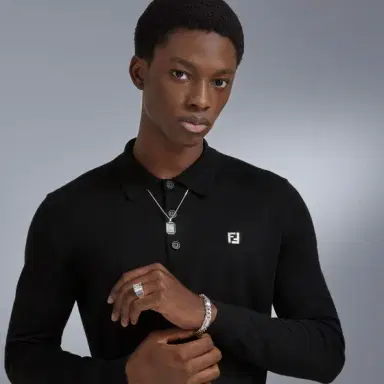 Fendi Bracelet with chain link, made of sterling 925 for | Thumbnail 3