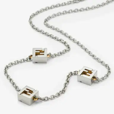 Fendi Ff Cube Necklace | Thumbnail 2