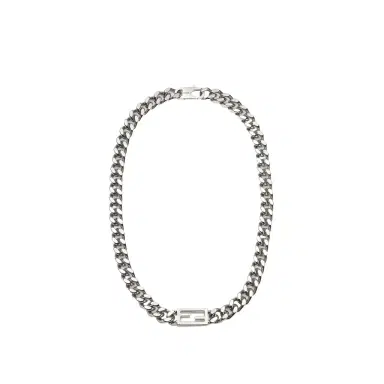 Fendi Chain link necklace fastened with small clip | Thumbnail 1