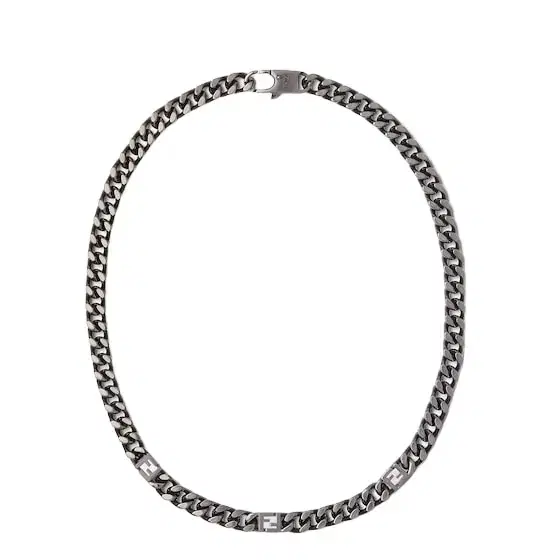 Fendi Ff Cube Necklace