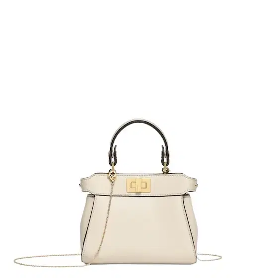 Fendi Iconic Nano Peekaboo bag with every detail recreated