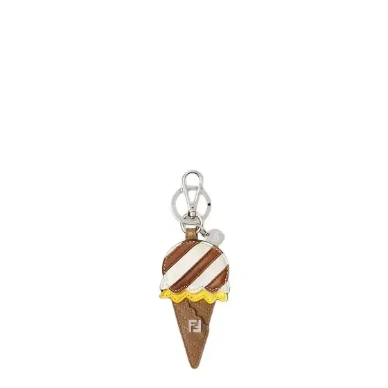 Fendi Bag charm with exclusive ice cream cone design