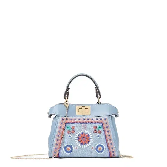 Fendi Iconic Nano Peekaboo bag with every detail recreated