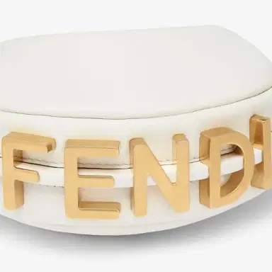 Fendi Nano Fendigraphy Hobo bag with zip fastening, embellished | Thumbnail 3