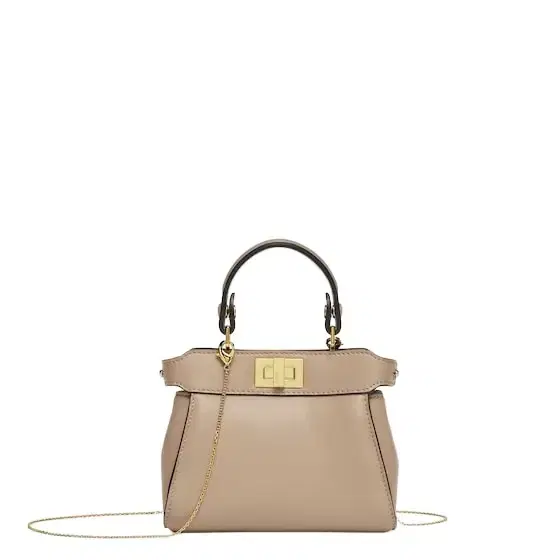 Fendi Iconic Nano Peekaboo bag with every detail recreated