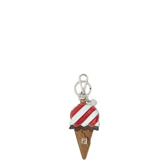 Fendi Bag charm with exclusive ice cream cone design