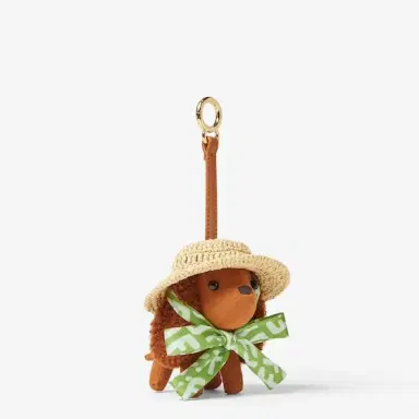Fendi Bag charm made of brown microfibre | Thumbnail 3 Fendi Bag charm made of brown microfibre | Thumbnail 3
