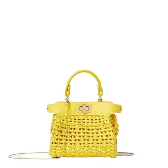 Fendi Iconic Nano Peekaboo bag with every detail recreated