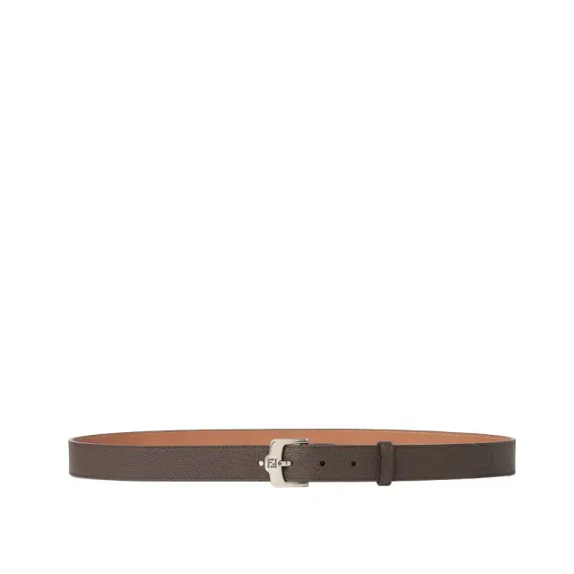 Belt with buckle and engraved FF motif
