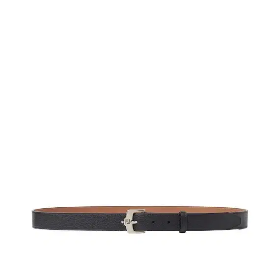 Belt with buckle and engraved FF motif