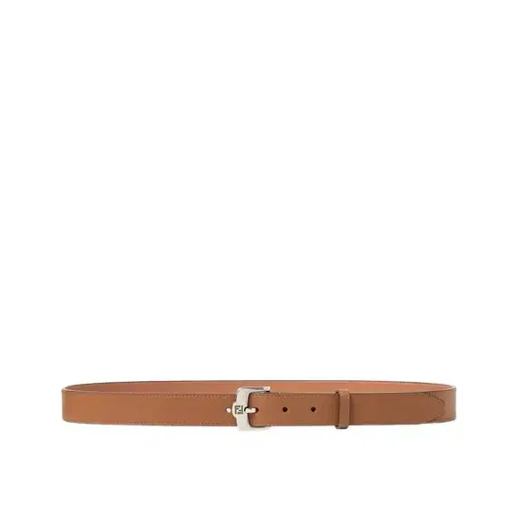 Belt with buckle and engraved FF motif