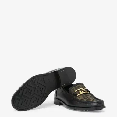 Fendi Loafers with visible stitched shoe apron and vamp decorated | Thumbnail 5 Fendi Loafers with visible stitched shoe apron and vamp decorated | Thumbnail 5
