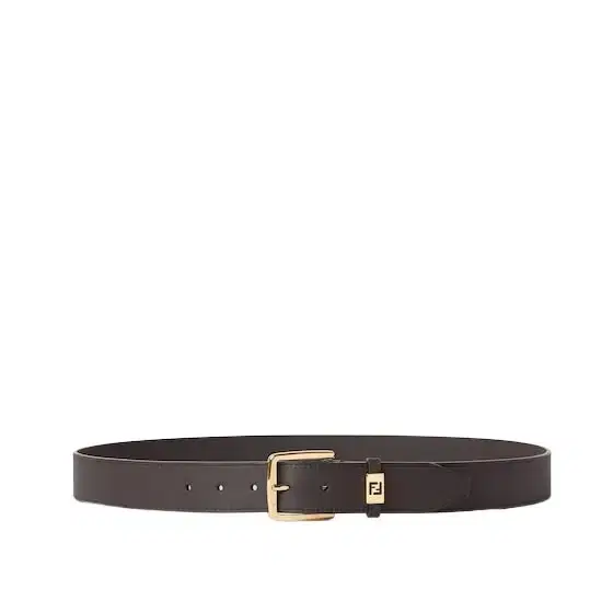 Fendi Belt with pin buckle and loops with FF detail