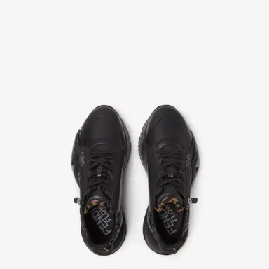 Fendi Slip-on trainers with elasticated laces, side zip | Thumbnail 4