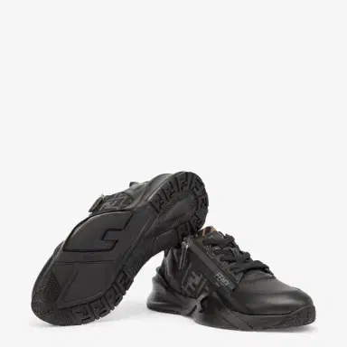 Fendi Slip-on trainers with elasticated laces, side zip | Thumbnail 5