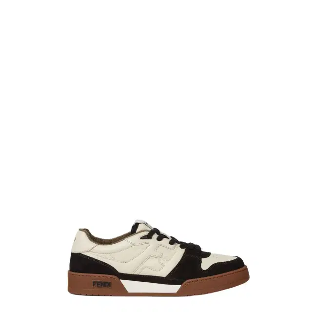 Fendi Match compact design sneakers with vintage label