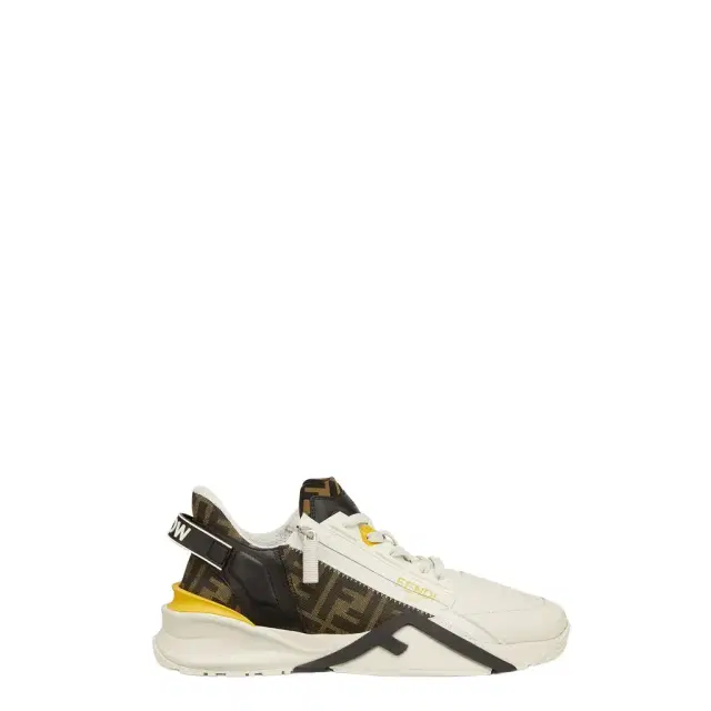Fendi Slip-on trainers with elasticated laces, side zip
