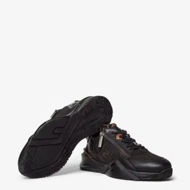 Fendi Slip-on sneakers with elasticated laces, side zip | Thumbnail 5