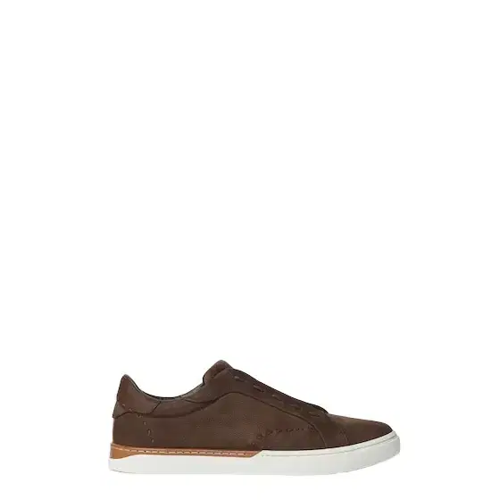 Fendi City slip-on trainers with a wide brown elastic