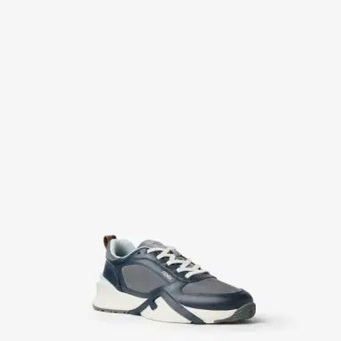 Fendi Flow trainers with laces and a wavy sole carved | Thumbnail 2