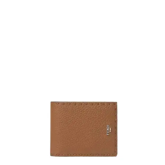 Bi-fold wallet features four card slots, a pocket