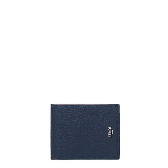 Bi-fold wallet features four card slots, a pocket Bi-fold wallet features four card slots, a pocket