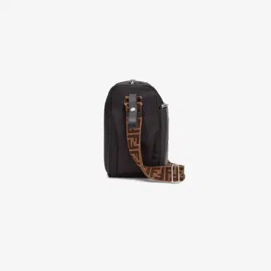 Fendi Black nylon changing bag with leather front pocket | Thumbnail 2 Fendi Black nylon changing bag with leather front pocket | Thumbnail 2