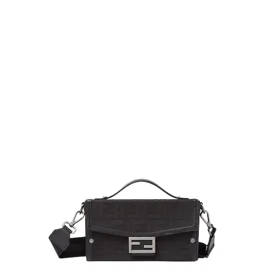Soft Trunk bag made of black FF Nylon with a lustrous