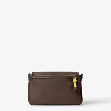 Fendi Flux Messenger bag made of chocolate brown, smooth | Thumbnail 4 Fendi Flux Messenger bag made of chocolate brown, smooth | Thumbnail 4