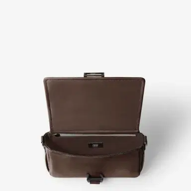 Fendi Flux Messenger bag made of chocolate brown, smooth | Thumbnail 5 Fendi Flux Messenger bag made of chocolate brown, smooth | Thumbnail 5