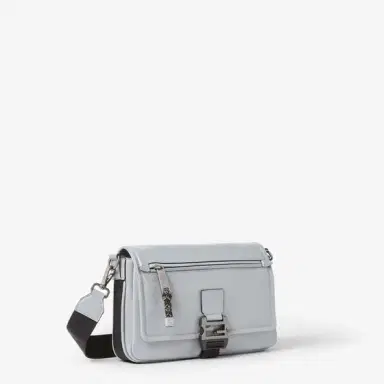 Fendi Flux Messenger bag made of light grey, smooth calfskin | Thumbnail 3 Fendi Flux Messenger bag made of light grey, smooth calfskin | Thumbnail 3