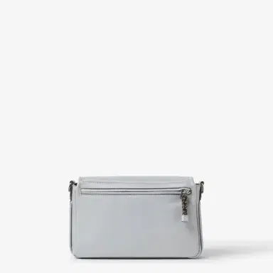 Fendi Flux Messenger bag made of light grey, smooth calfskin | Thumbnail 4 Fendi Flux Messenger bag made of light grey, smooth calfskin | Thumbnail 4