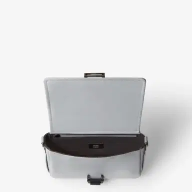 Fendi Flux Messenger bag made of light grey, smooth calfskin | Thumbnail 5 Fendi Flux Messenger bag made of light grey, smooth calfskin | Thumbnail 5