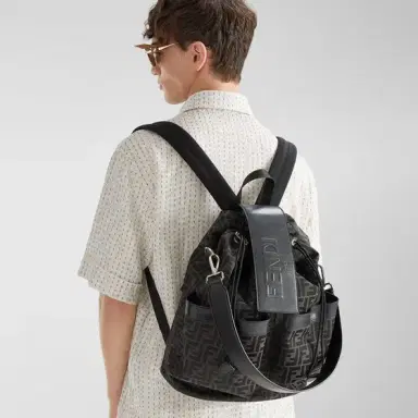 Fendi Ff Jacquard Strike Medium | Thumbnail 4 Fendi Ff Jacquard Strike Medium | Thumbnail 4