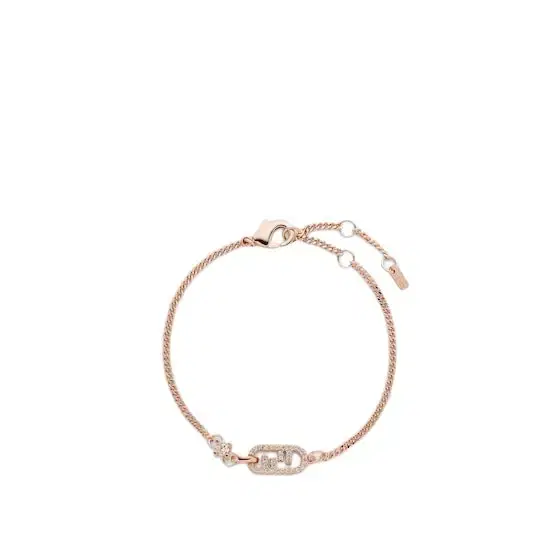 Fendi Fine chain bracelet with O'Lock motif