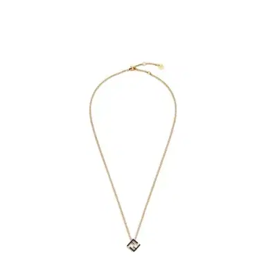 Fendi Chain necklace with cut-out FF cube pendant | Thumbnail 1 Fendi Chain necklace with cut-out FF cube pendant | Thumbnail 1