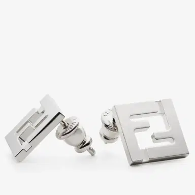 Fendi FF motif shaped stud earrings | Thumbnail 2 Fendi FF motif shaped stud earrings | Thumbnail 2
