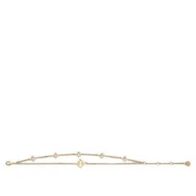 Fendi Double chain bracelet with FF charm | Thumbnail 1 Fendi Double chain bracelet with FF charm | Thumbnail 1
