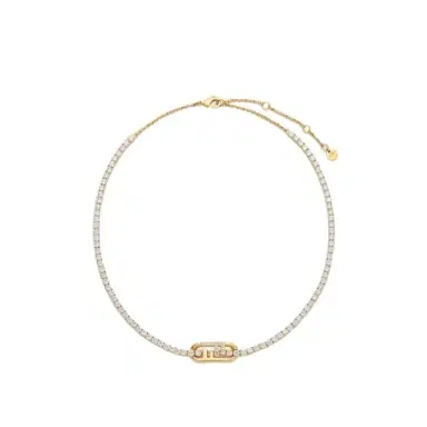 Fendi Tennis choker necklace with O'Lock motif | Thumbnail 1